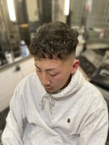 メリケンバーバーショップ フクオカ(MERICAN BARBERSHOP FUK)&nbsp;ショートスパイラルフェード