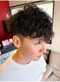 20代30代40代メンズツーブロック刈り上げマッシュオシャレ感