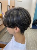 センターパートショート・ハイライト