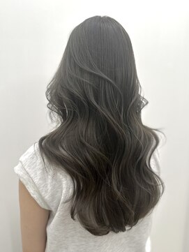 ローネス ギンザ(LONESS ginza) くびレイヤー薄めバンググレージュカラーピンクベー ジュパーマ