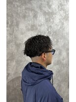 スピン 本八幡(SPIN)&nbsp;ベリーショート/ダークアッシュ/ニュアンスパーマ/韓国マッシュ