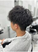 MEN'S HAIR　ツイストスパイラルパーマ　葛西LEVEL