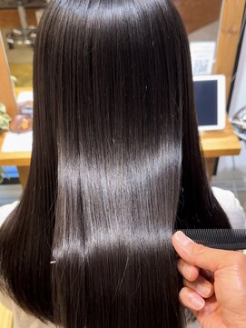 リビーチ ヘア リゾート 赤羽(Rebeach HAIR RESORT) オイルストレートでつくるサラツヤロングヘア