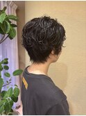 ハンサムショート/パーマスタイル