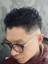 ヒロギンザ 大阪本店(HIRO GINZA) 極道パーマ×スキンフェード