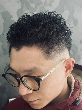 ヒロギンザ 大阪本店(HIRO GINZA) 極道パーマ×スキンフェード