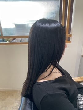 エニィ 池袋西口(Any) 黒髪/メルティカラー/似合わせカット/ウェーブミディアム/池袋w