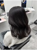 ダークグレージュ×ミディアム［鎌取/佐久間凪沙］