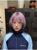 エンドカラーピンクカラー裾カラーデザインカラーウルフブリーチ