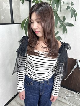 ベルヘアーデザイン 堺東(Belle hair Design) 外国人風レイヤー/レイヤーカット/外国人風/レイヤー/堺東