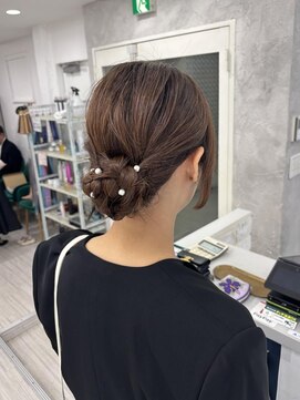 プライズ 表参道原宿店(prize) ルーズシニヨンアレンジ