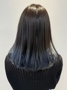 バブルス 上福岡店(BUBBLES) グラデブルーグレー