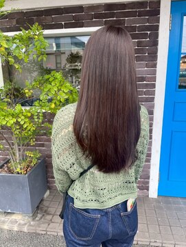 アズグロウ エクラ(AS GROW 'eclat) 柔らかブラウン×ナチュラルロングチェリーブラウン