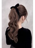 浴衣可愛いヘアアレンジ11/髪質改善/ヘアメイク/ヘアセット/韓国