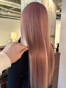 トッド(tod) ピンクベージュ/ペールピンク/ブリーチカラー