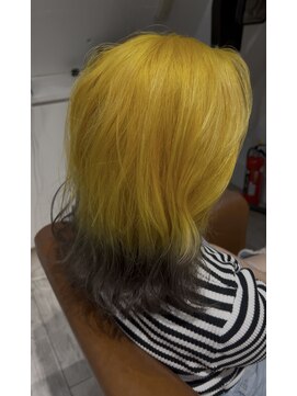 ルーツ(ROOTS) イエローカラー×エンドカラー