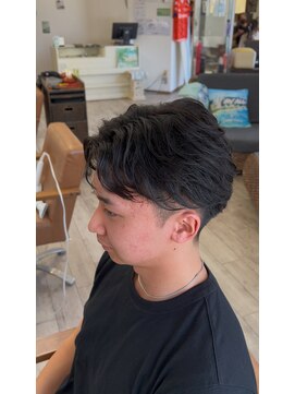 ビビット アン 東大宮東口店(vivid un) フェザーパーマ