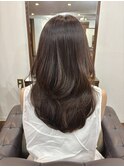 イノアカラー　髪質改善　レイヤースタイル