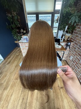 ファン 姪浜(Fan) 髪質改善カラー