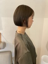 カシ 中目黒(CASI)&nbsp;オリーブカラーとぷつっとボブ
