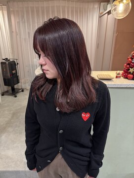 キーチェ 梅田中崎町(keych) レイヤーカット/ウェットヘア/デザインカラー[梅田駅/中崎町駅]