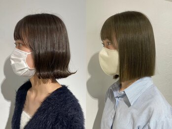 へアメイクワンプラス 四日市(HAIR MAKE ONEplus)の写真/[#小顔#似合わせカット］【ONE plus☆魔法の似合わせカット￥4500】最旬にマストな抜け感ショート