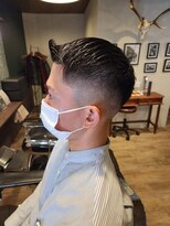 ワンワンオー バーバーショップ 長浜店(@110 BARBER SHOP)&nbsp;メンズフェード028