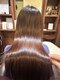 アナヘアー(ANNAHAIR)の写真/【梅雨にオススメ】魔法の縮毛矯正で地毛のような柔らかい質感へ。自然な仕上がりと圧倒的な指通りを実現♪