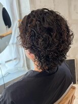 キリ 逗子(kiri)&nbsp;逗子葉山プードルパーマメンズパーマスパイラルパーマ波巻きM177