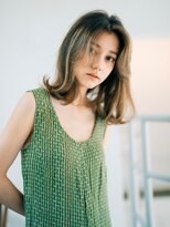 benji 星が丘店【ベンジー】【10月8日オープン(予定)】 ハイライトベージュカラー 鎖骨ミディアム2