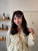 メルト 京橋店(melt)&nbsp;タイト前髪にゆるふわパーマアレンジ