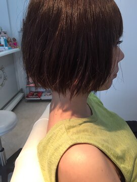 メルシー(Merci) 【Merci】ストレートボブ+アッシュバイオレット