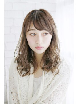 プリズム ヘアーデザイン みずほ台店 アンニュイカールロング