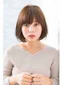 毛先パーマことりベージュウォーターフォール美髪くびれ 花野