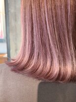 キーン 立川店(keen)&nbsp;【keen×武田】外はねミディ×ピンクベージュ