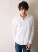 ビジネスにも好感度◎束感カットブラックショートF