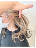 エイト ヘアサロン 渋谷本店(EIGHT)&nbsp;インナーカラー×ホワイトベージュm18