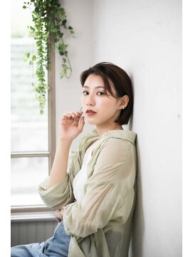 カリン 横浜店(carin) 【carin横浜】ショートボブ/大人かわいいヘア/マロンベージュ