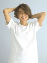 ソシエ 生駒店&nbsp;透明感ショートボブ/外ハネボブ
