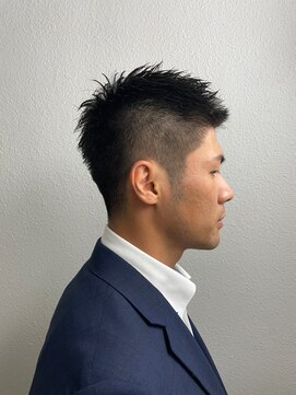 プレミアムバーバー 目黒店(PREMIUM BARBER produce by HIRO GINZA) ビジネスショート