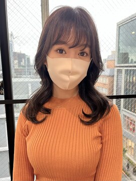 オリンテ バイ レシッド 表参道(orente by rcid) 【orente 表参道】顔まわりレイヤー×透明感イルミナカラー