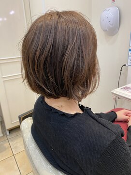 アッシュ 上尾春日店(Ash) 大人ボブ×ニュアンスパーマ