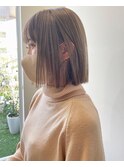 ブリーチで作るミルクティーベージュ♪