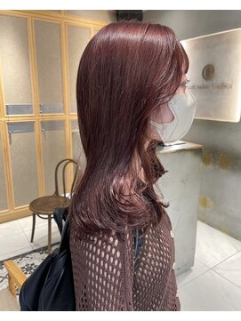ヘアサロン ガリカ 表参道(hair salon Gallica) 艶髪透明感ラベンダーココアブリーチなしダブルカラー
