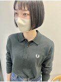 髪質改善トリートメント☆ストレートパーマショートボブ20代30代