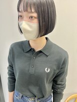 ヘアー アイス 御器所本店(HAIR ICI) 髪質改善トリートメント☆ストレートパーマショートボブ20代30代