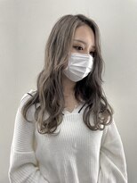 ジンクヘアーセカンド(ZiNK HAIR2nd)&nbsp;アッシュベージュスタイル