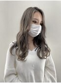 アッシュベージュスタイル
