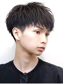 ツイストスパイラルマッシュ刈り上げツーブロックコタ