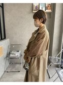 透明感◎ハイベージュショート